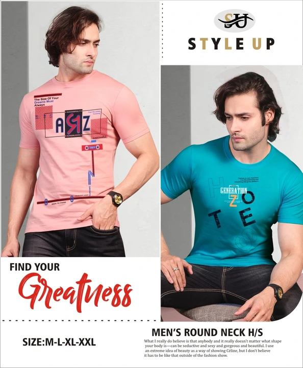 Mens Tshirt  uploaded by Maa Chamunda Hosiery on 7/11/2023