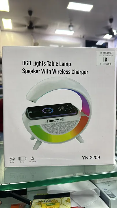 G Shape RGB Lights Table Lamp Bluetooth Speaker  uploaded by MAH ENTERPRISES on 7/11/2023