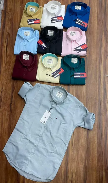 Tommy plain Shirt  uploaded by Macbear Garments Pvt.Ltd. on 7/11/2023