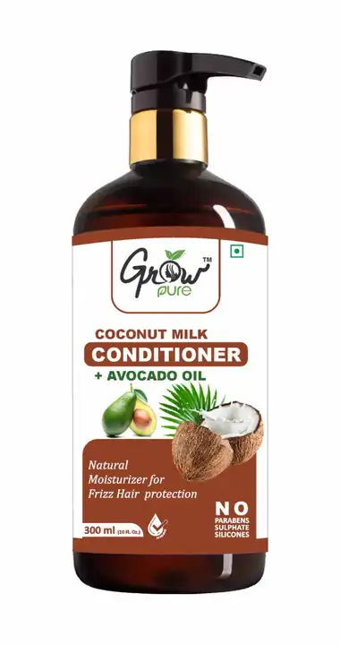 Coconut and avocado best combination conditioner awesome for hair health uploaded by Aanvi industries on 7/11/2023