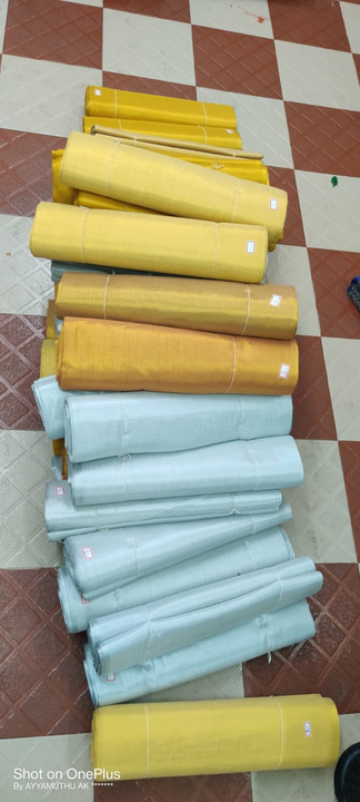 Tissue plain  uploaded by Mysore cloth depot  on 7/11/2023