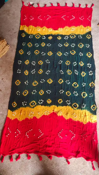 Rayon Bandhej Dupatta uploaded by Mitraay fashion(deal only wholesale) on 7/11/2023