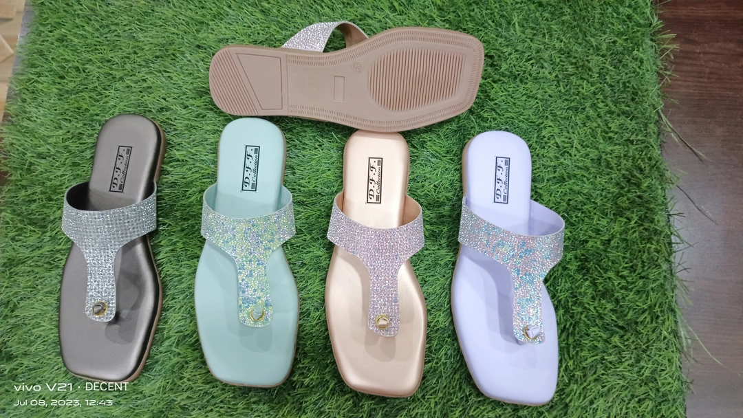 Flats slippers  uploaded by Stark enterprises kanpur  on 7/11/2023