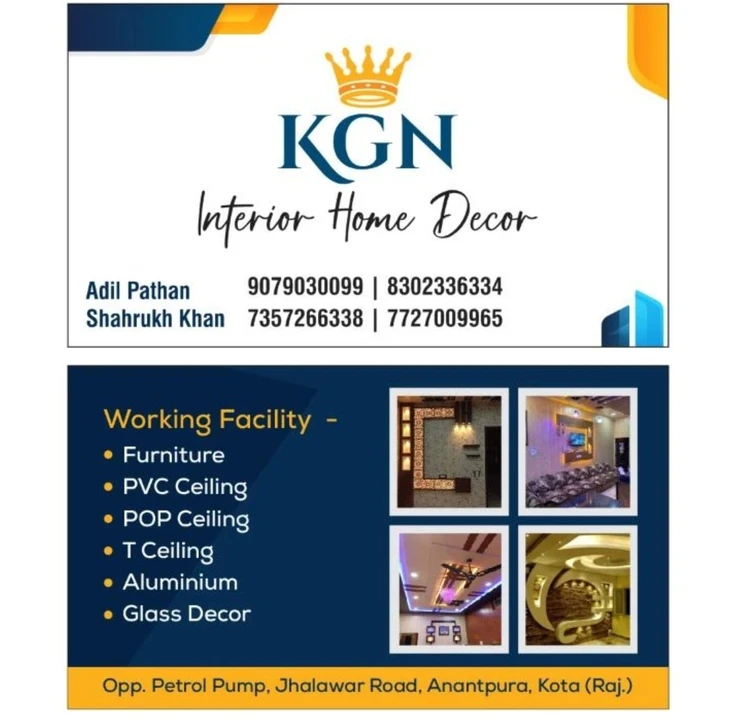 Pvc wall calling  uploaded by Kgn Home decor interior on 7/11/2023