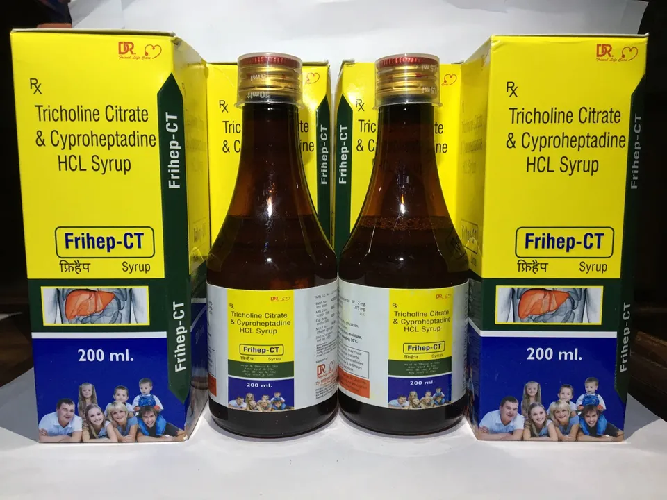 FRIHEP CT SYRUP  uploaded by DR. FRIEND LIFE CARE PHARMACEUTICAL COMPANY  on 7/11/2023