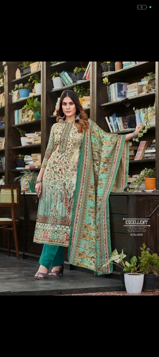 Ladies Printed Suit uploaded by SHREE SHYAM TEXTILE on 7/11/2023