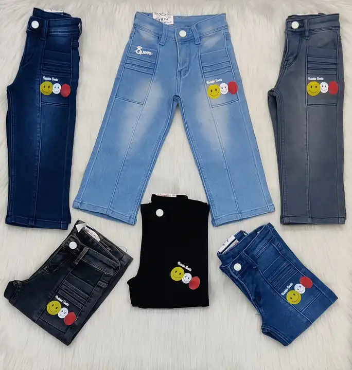 Girls Denim Jeans uploaded by S-12 CREATION on 7/11/2023
