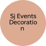 Business logo of SJ Events Decoration