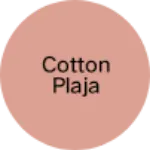 Business logo of Cotton plaja