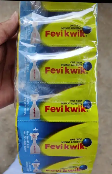 Post image Fevikwik MRP 5Rs Each selling price 4Rs