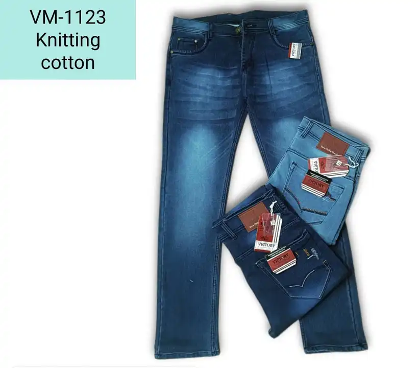 Men's cotton jeans  uploaded by Victory Exports on 7/11/2023