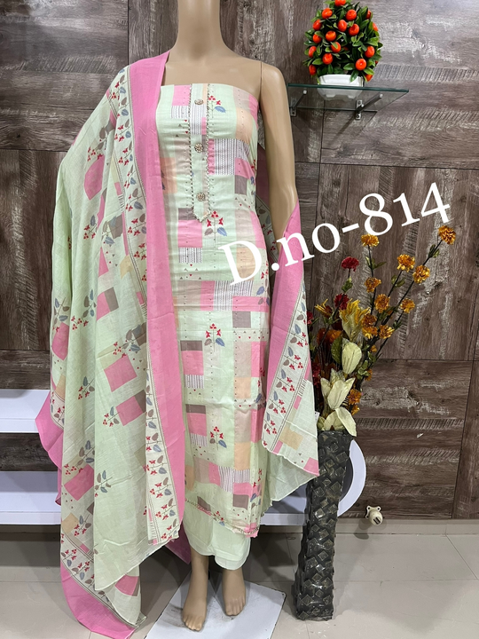 Jaipuri cotton dress  uploaded by Lk fashion on 7/11/2023