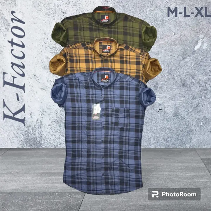 K-Factor Shirts uploaded by K.B Garments on 7/11/2023