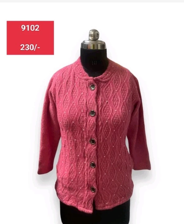 Women's Cardigan Sweater with Button (9102) uploaded by Jameel fashion point(XOHY) on 7/11/2023