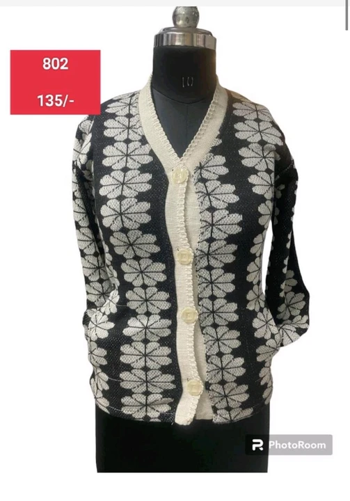 Women's Cardigan Sweater with Button (802) uploaded by Jameel fashion point(XOHY) on 7/11/2023