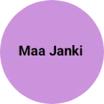 Business logo of Maa janki