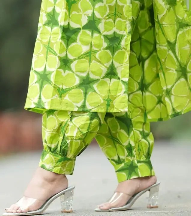 Pure cotton kurti+pant uploaded by Aparna fashion club on 7/12/2023