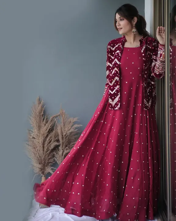Gown  uploaded by Khushi fashion on 7/12/2023