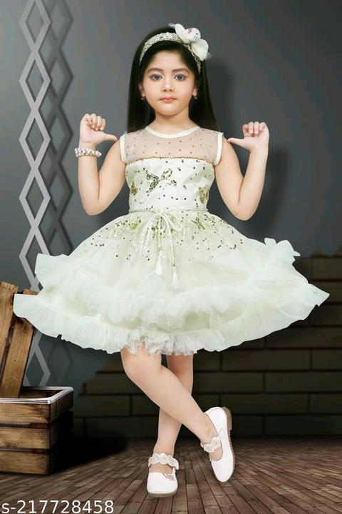 Girls Midi/Knee Length Party Dress uploaded by business on 7/12/2023
