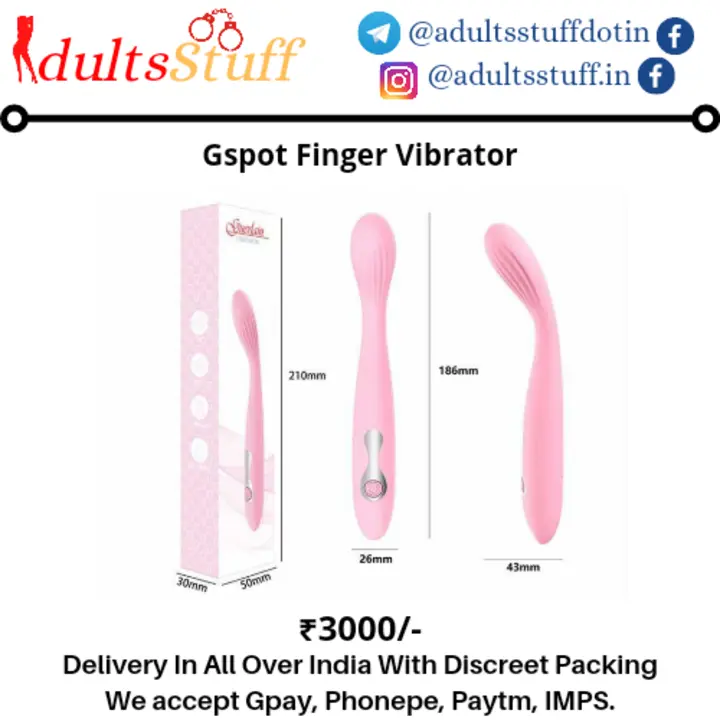 Gspot Finger Vibrator Massager uploaded by Adults Stuff on 7/12/2023