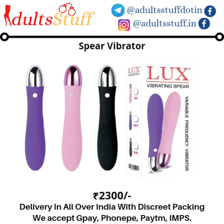 Lux Vibrator uploaded by Adults Stuff on 7/12/2023