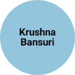 Business logo of Krushna bansuri