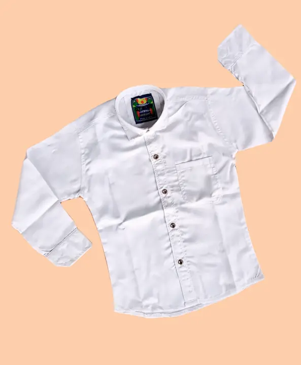 Boys plain white shirt size 26x30 || 32x36 || 38 uploaded by business on 7/12/2023