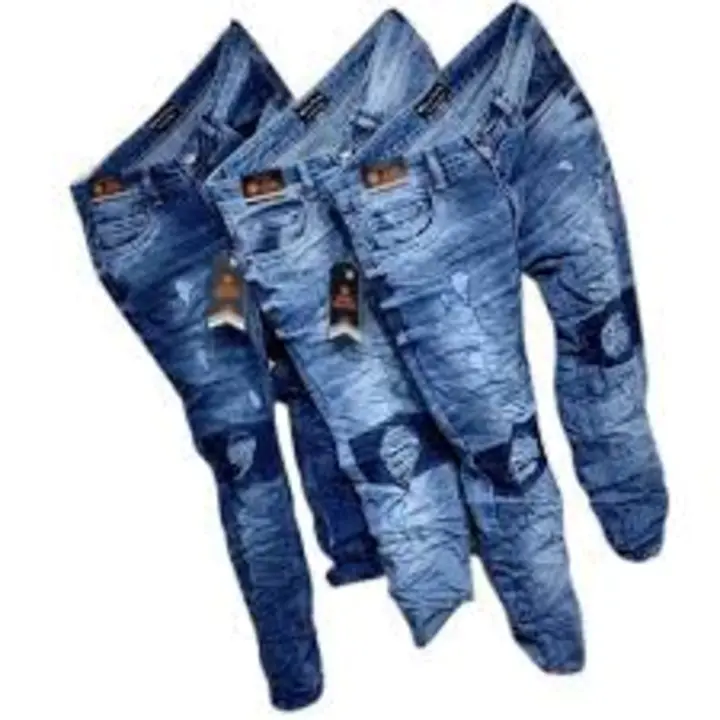 Post image I want 1-10 pieces of Damage jeans for men  at a total order value of 5000. Please send me price if you have this available.