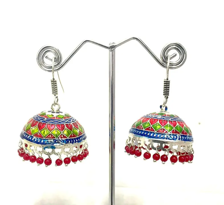 Meena earrings  uploaded by business on 7/12/2023