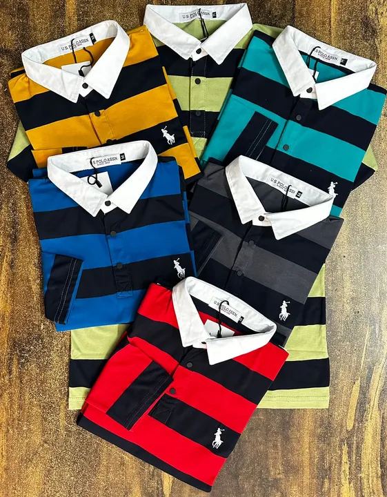 PC Cotton Collar Tshirt  uploaded by Macbear Garments Pvt.Ltd. on 7/12/2023
