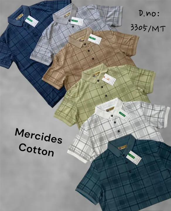 Mercerise cotton tshirt uploaded by business on 7/12/2023