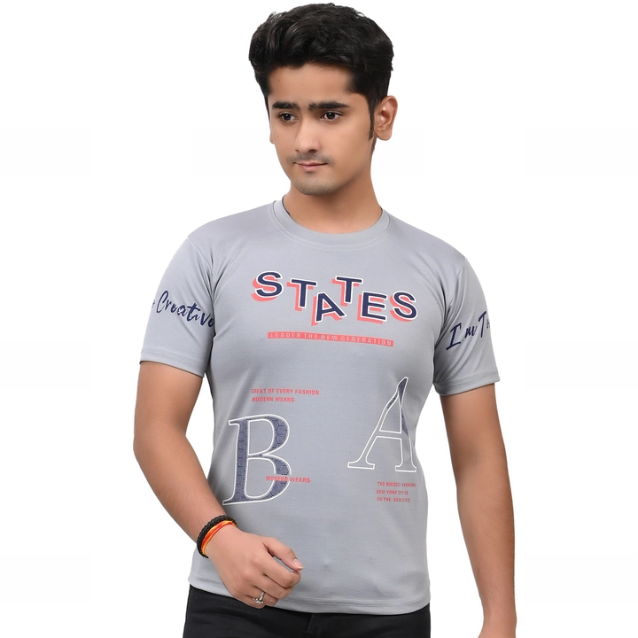 Kids cotton lycra imported fabric casual tshirts uploaded by ARIHANT APPARELS on 7/12/2023