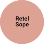 Business logo of Retel sope
