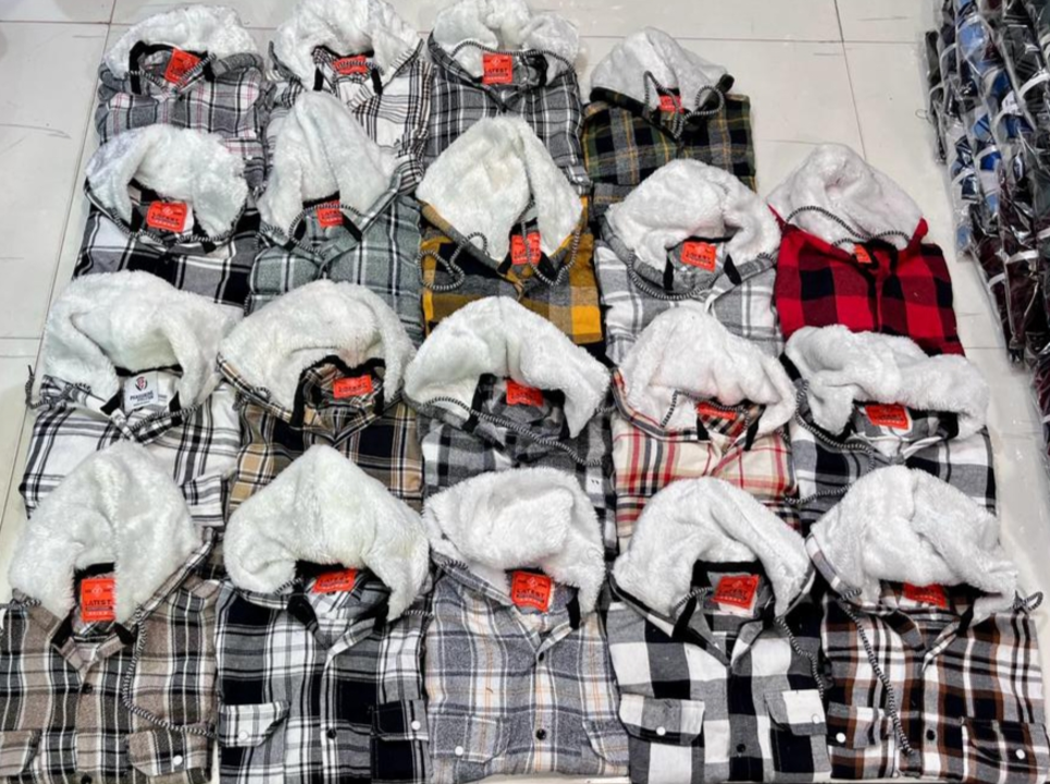 Hoodie checkered Shirt uploaded by MUMBAI SHIRTS 📞 on 5/11/2024