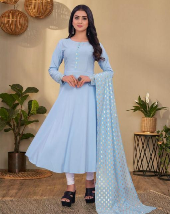 Kurti And Dupatta Set For Women  uploaded by NR Creations on 7/12/2023