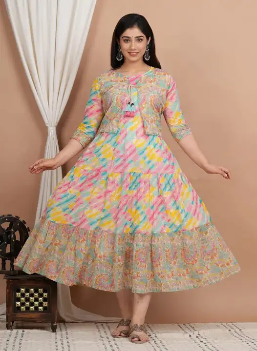 Mal mal Gown  uploaded by Sushil prints on 7/12/2023