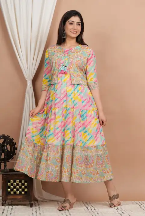 Mal mal Gown  uploaded by Sushil prints on 7/12/2023
