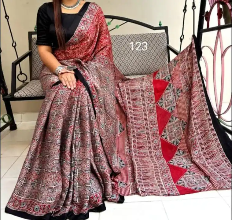 LINEN BANDHANI DESIGN SAREES uploaded by As handloom on 7/12/2023