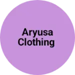 Business logo of Aryusa clothing