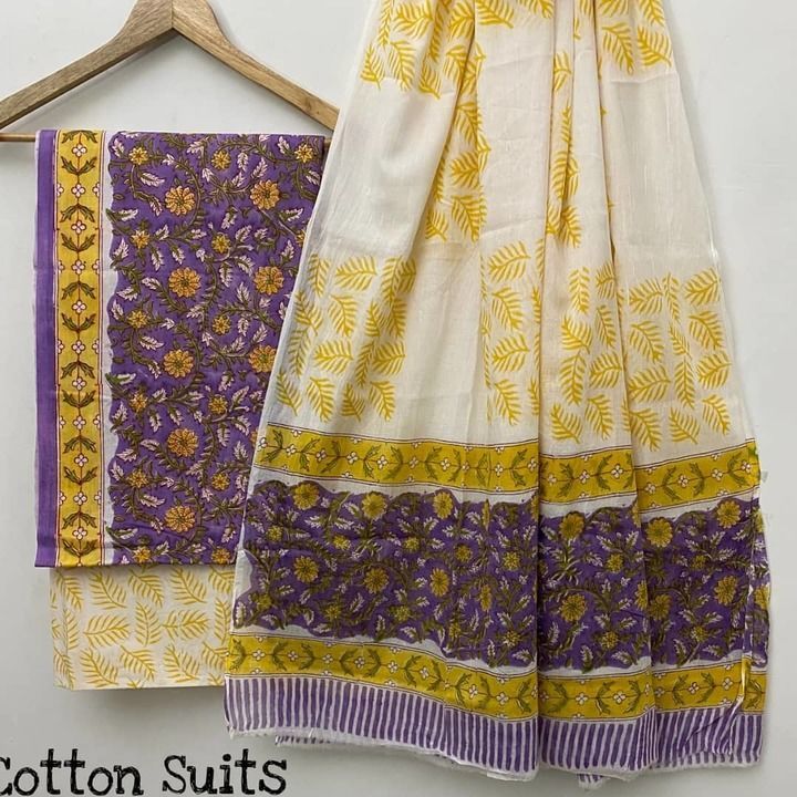 Pure cotton suits uploaded by business on 3/16/2021
