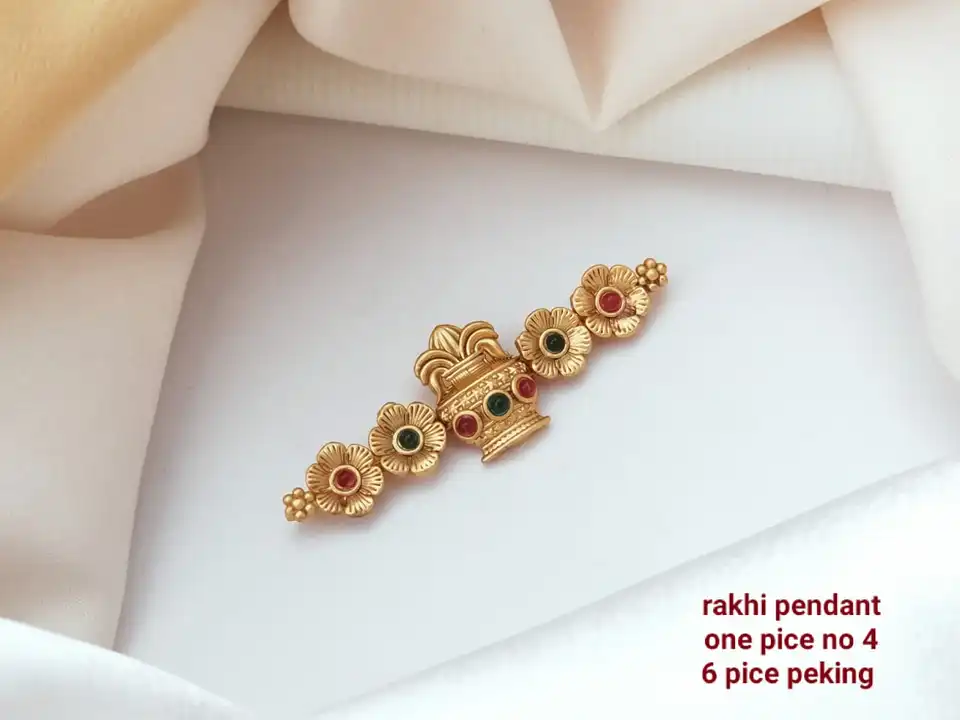 rakhi pendat  uploaded by s.k jewellery on 7/13/2023