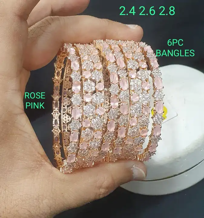 Premium quality American Daimond Bangles  uploaded by business on 7/13/2023