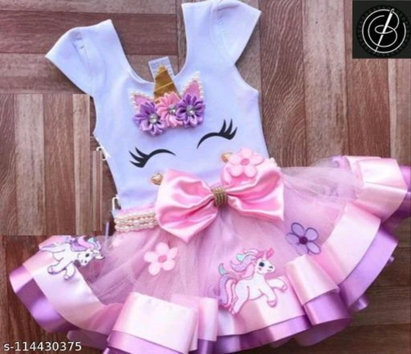 Cute birthday girl Frock & dress uploaded by Clothes Strategic on 7/13/2023