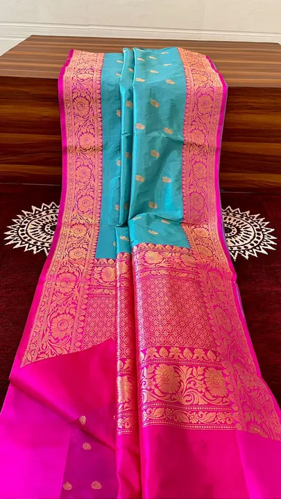 Pure katan handloom banarasi silk sarees  uploaded by Zeya Textiles on 7/13/2023