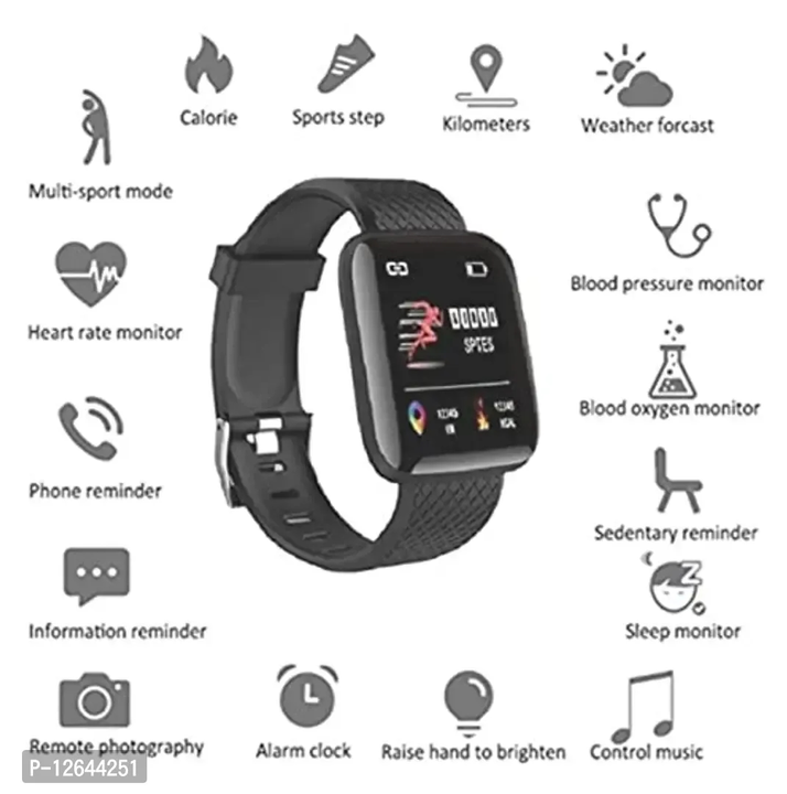 ID116Bluetooth Smart Fitness Band Watch with Heart Rate Activity Tracker, Step and Calorie Counter,  uploaded by Prince Tiwari on 7/13/2023
