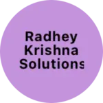 Business logo of Radhey Krishna solutions