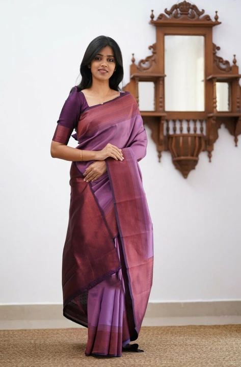 Rich pallu with allover zari weaving design  uploaded by DHANANJAY CREATIONS on 7/13/2023