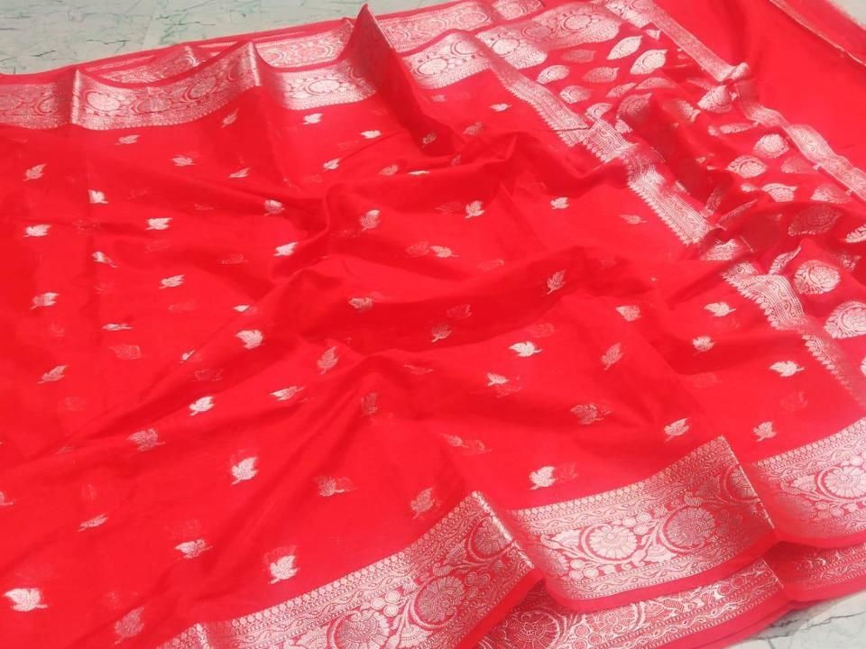 Original varanasi sarees uploaded by Iqra collection on 3/16/2021