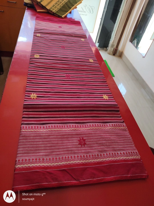 Dhaniakhali tant pure cotton uploaded by Dhaniakhali Sharee Sambhar on 7/13/2023