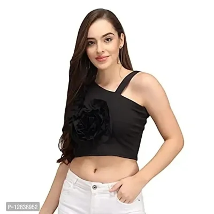 Women's Slim Fit Stylish Crop TOP uploaded by Prince Tiwari on 7/13/2023